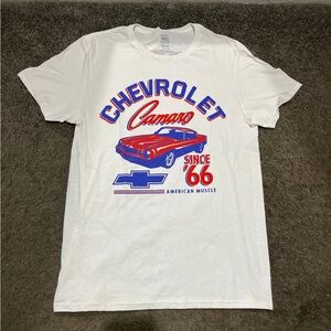 GM Camaro White T-Shirt for Men